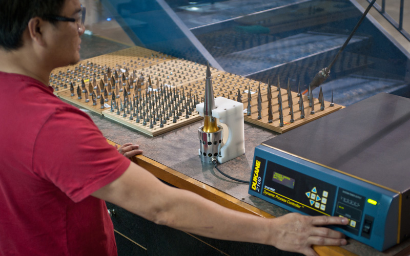 Ultrasonic Knives on counter